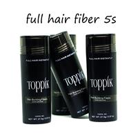 סיבי שיער טופיק להסתרת קרחות, שיער דליל ונשירה - Toppik Fiber 5s