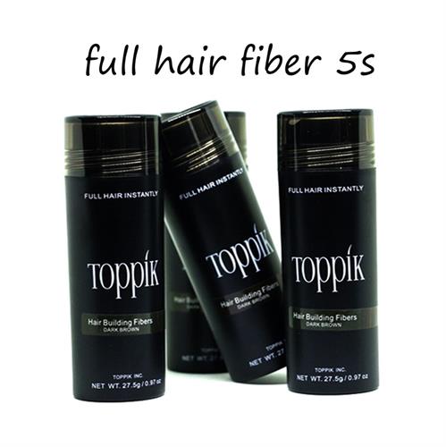 סיבי שיער טופיק להסתרת קרחות, שיער דליל ונשירה - Toppik Fiber 5s