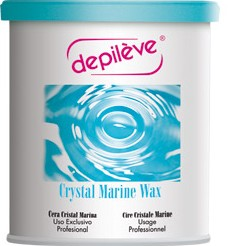 שעוות בדים קריסטל מרין בפח 400 מ"ל - Depileve