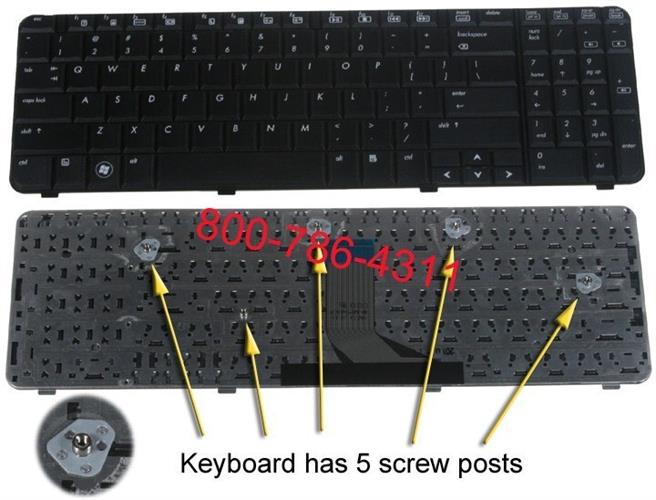 החלפת מקלדת למחשב נייד HP Compaq G61 CQ61 AE0P6U00310 Keyboard