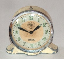 שעון מעורר וינטאג' אידוקס, מדבקות מס קניה ישראל, שנות ה- 60, ישראליאנה