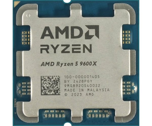 מעבד AMD Ryzen 5 9600X Tray up to 5.4GHz 6 cores Radeon Graphics