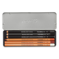 עפרונות שרטוט LYRA במארז - 6 יחידות