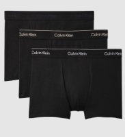 CALVIN KLEIN מארז שלושה תחתוני טראנק שחור