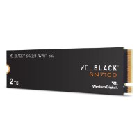 כונן Ssd פנימי Western Digital Black 2TB SN7100 PCIe GEN4 NVMe – כונן SSD שחור עם כיתוב לבן וכתום על רקע לבן