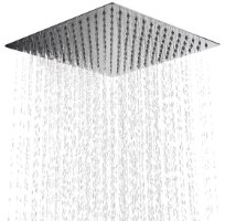 ראש מקלחת גשם ספא מגביר לחץ מים - 50% הנחת קופון עד גמר המלאי