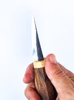 סכין סלויד לגילוף 65 ממ   עבודת יד
