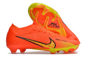 נעלי כדורגל מקצועיות נייק כתום צהוב Nike Air Zoom Mercurial Vapor IX Elite FG