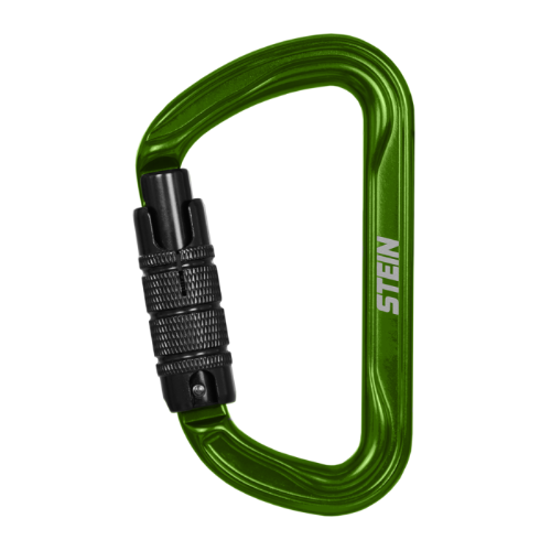 טבעת צורת SECURA D-Shape Aluminium D צבע ירוק