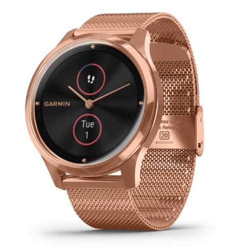 שעון ספורט חכם Garmin Vivomove Luxe 18K Rose Gold