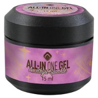 ג'ל בניה צבעוני מגנטיק Magnetic ALL IN ONE GEL AMETHYST SPARKLE 15 ML
