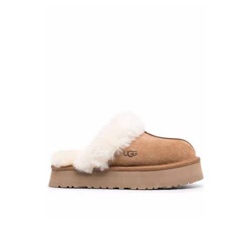 UGG Disquette suede slippers - brown