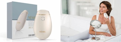 מכשיר NEWA מיצוק עור הפנים החלקת קמטים גלי רדיו הצרת עור הפנים באישור משרד הבריאות