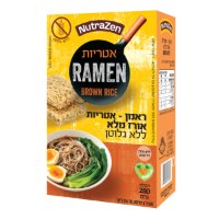 אטריות ראמן אורז מלא ללא גלוטן נוטרה זן