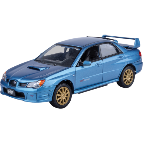 מוטורמקס סובארו אימפרזה| Motormax Subaru Impreza WRX STI בקנה מידה 1:24 – דגם אספנות איכותי