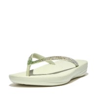 אייקושין אמברה ספרקל ירוק מנטה פיטפלופ FITFLOP