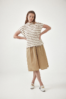 חצאית מניילון יפני - בז'