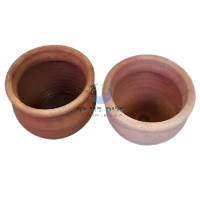 כד חרס פיה רחבה 9-11X11 ס"מ (המחיר ליח')