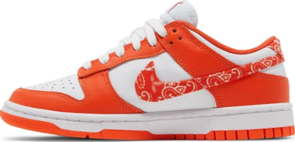 Wmns Dunk Low Orange Paisley