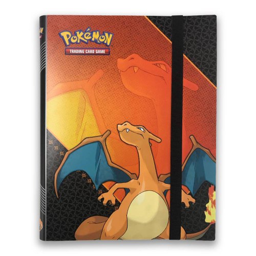 אלבום לקלפי פוקימון עיצוב צ'ריזארד 360 קלפים Pokemon TCG Charizard 9 pocket UltraPro