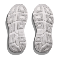 HOKA BONDI 9 WIDE נעלי ספורט לנשים בונדי 9 רחבות בצבע אפור/לבן | הוקה נשים