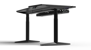 Keisar Neptune – שולחן גיימינג מתכוונן עם תאורת LED צבעונית