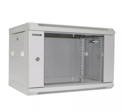 6U Wall Mount Rack Cabinet 550×400 Luggar