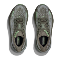 HOKA Clifton 9 נעלי ספורט גברים הוקה קליפטון 9 בצבע ירוק/חאקי | HOKA גברים