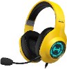 צהוב - אוזניות קשת EDIFIER G2 II GAMING 7.1 HEADPHONES WITH NC 50MM