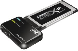 Creative X-Fi NOTEBOOK Express-Card