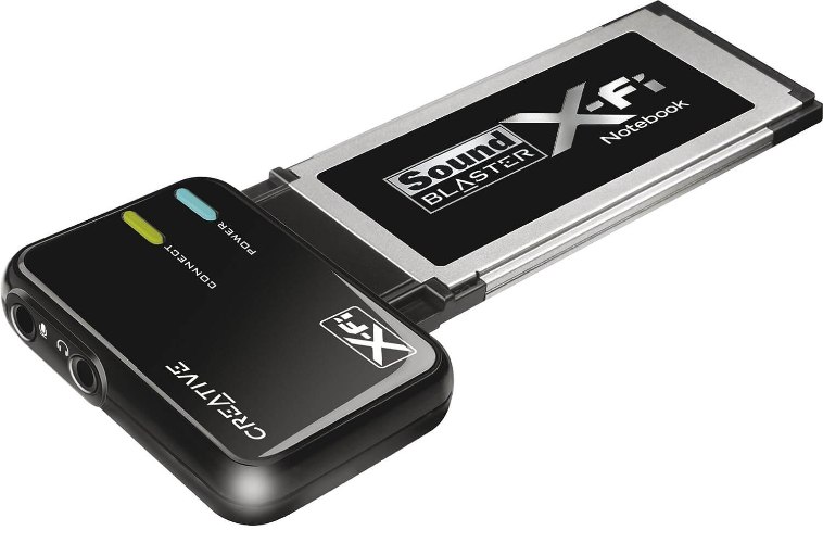 Creative X-Fi NOTEBOOK Express-Card