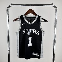 גופיית ילדים NBA סן אנטוניו ספרס Icon Edition - ויקטור וומבניאמה 25/26