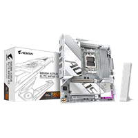 לוח אם Gigabyte B850M AORUS ELITE WIFI6E ICE M-ATX DDR5 AM5 2.5GB