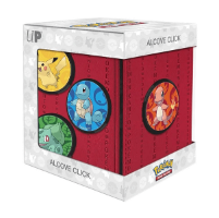 Kanto Alcove Click Deck Box for Pokemon קופסת אחסן עם תגי קליק