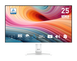 מסך מחשב עסקי  25" MSI PRO MP251W E2 WHITE