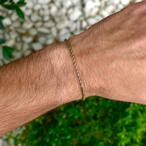 Gino bracelet Gold 2mm