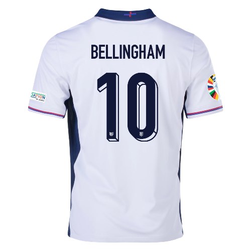 חולצת נבחרת אנגליה בית 2024 - Bellingham 10