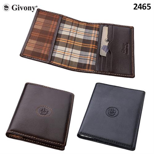 כריכת עור לדרכון GIVONY גבעוני  כולל קופסה מקורית דגם GV-2465