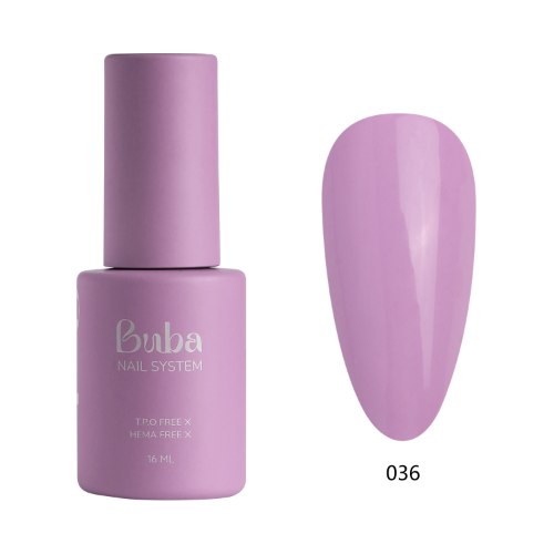 לק ג׳ל בובה Buba HEMA FREE גוון 036