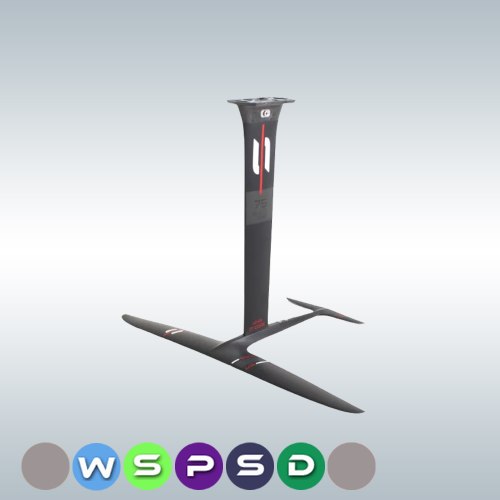 Set Blackbird Razor 1077-375-75 1069cm² / AR 11.00