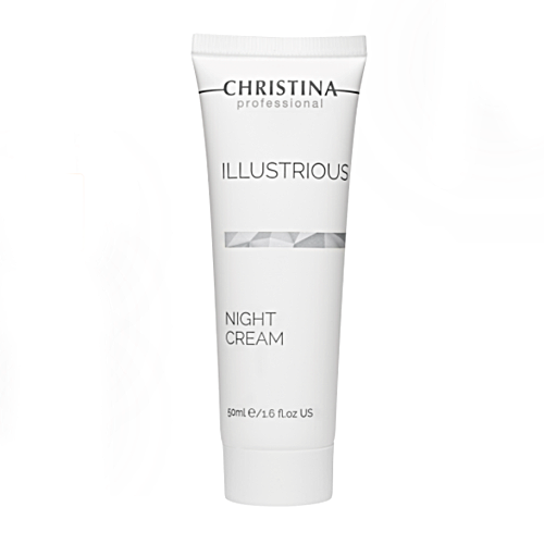 קרם הבהרה עוצמתי ללילה מסדרת אילסטריוס - Christina Illustrious Night Cream
