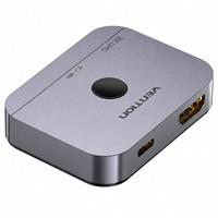 בורר תצוגה Vention HDMI 2.0 8K 2-Port Bi-Directional