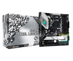 לוח אם – ASRock B550M Steel Legend