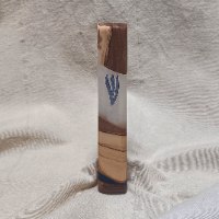 בית מזוזה לבן קלאסי בגודל 15 ס"מ