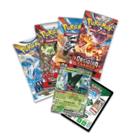 Pokemon TCG: Paldea Partners Tin (Meowscarada ex) קלפי פוקימון TCG מקוריים מארז פח