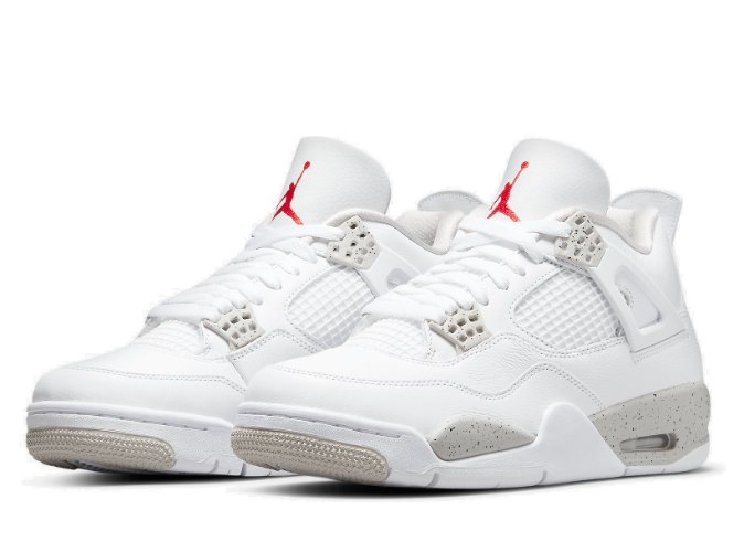 נעלי נייק אייר ג'ורדן Nike Air Jordan 4 Retro ‏לבן
