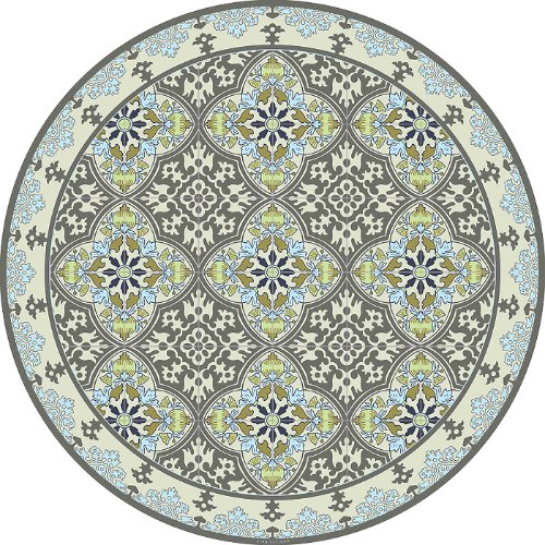 שטיח פי.וי.סי עגול ויקטוריה TIVA DESIGN קיים בגדלים שונים