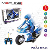 משינה - אופנוע משטרה שלט רחוק 2 ערוצים  - Machina POLICE RACER