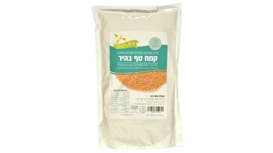 קמח טף ללא גלוטן 500 גרם