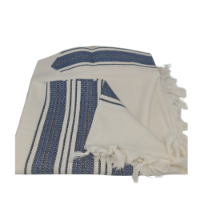 טלית מ100% צמר  מלכות "הללי" ארוגה